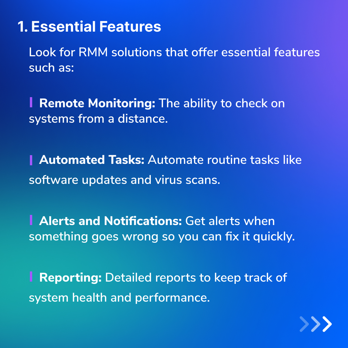 Reduce Downtime with RMM
