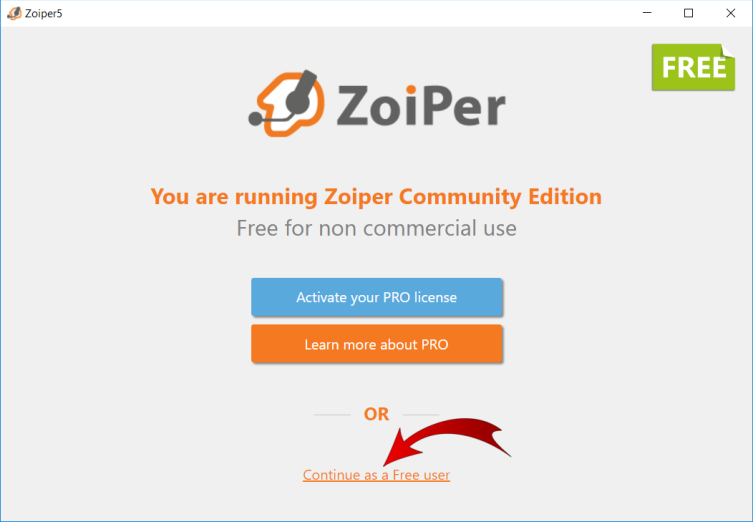 Voip zoiper
