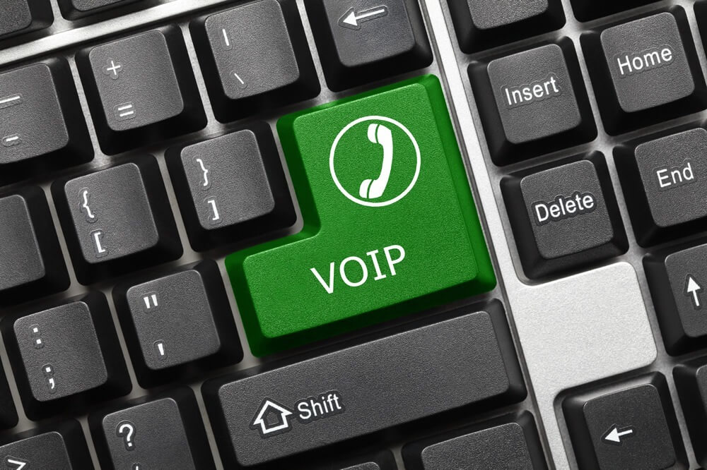 Via voip