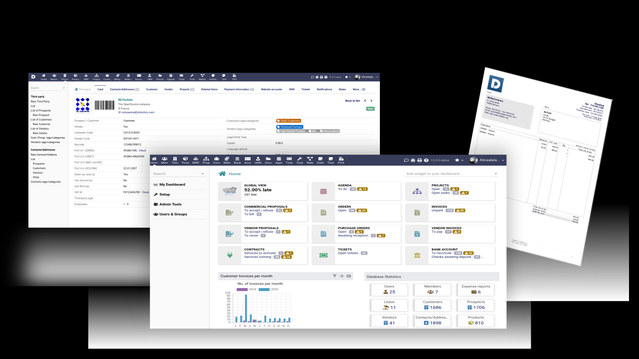 Dolibarr erp latest software category top Dolibarr erp latest software category top
