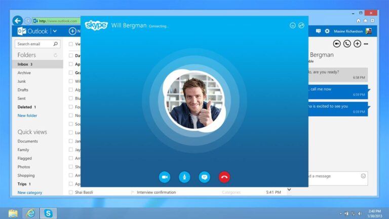 Client voip